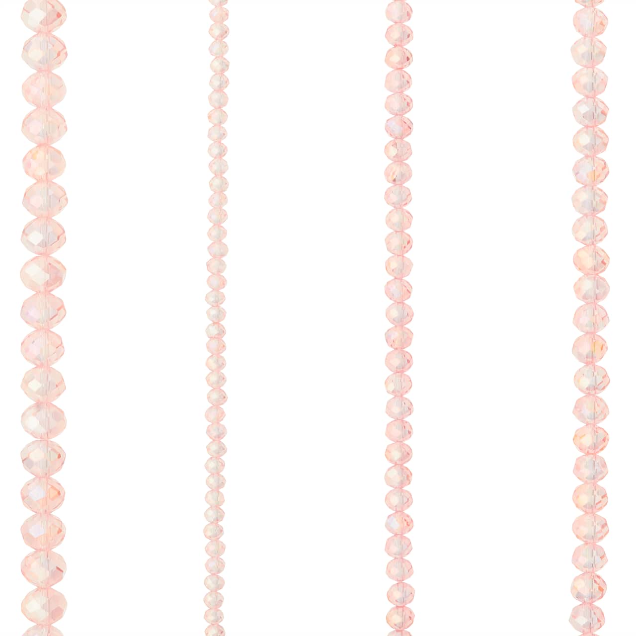 Glass Faceted Rondelle Beads by Bead Landing&#x2122;